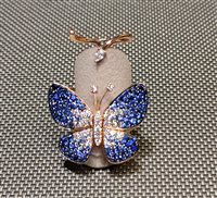 Anello Donna in Oro rosa Zaffiro Sangiorgi Preziosi VR28423SBDPS